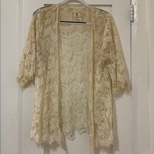 Knot Sisters Lace Kimono
